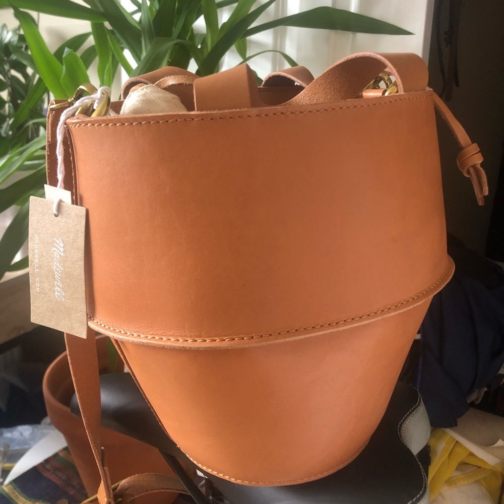 Madewell Crossbody Bucket Bag